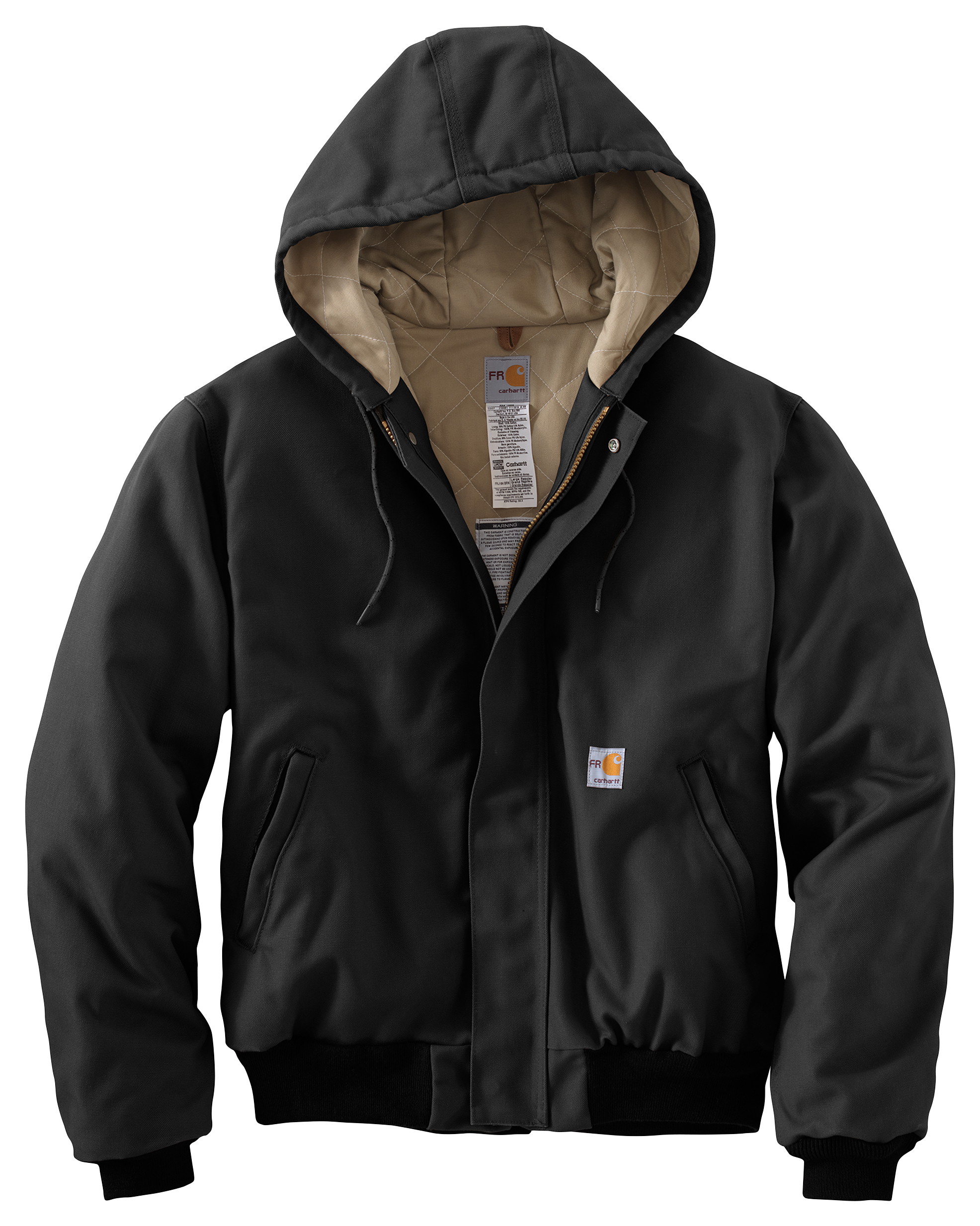 Carhartt Flame-Resistant Quilt-Lined Duck Active Jacket for Men | Bass ...